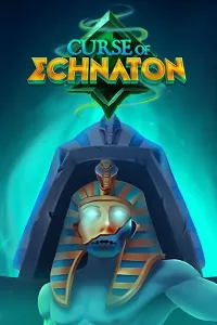 curse of echnaton slot logo